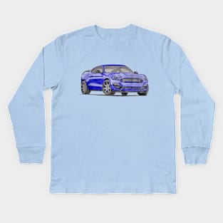 Car Kids Long Sleeve T-Shirt